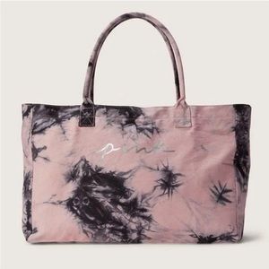 Victoria’s Secret PINK Tie Dye Canvas Tote Bag - Brand New With Tags